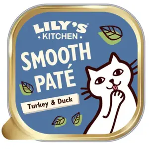 Lily's Kitchen - Smooth Paté pour Chat - Dinde et Canard - 85g pas cher