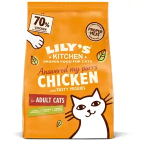 Comparateur de prix : 2kg Lily's Kitchen Adult poulet, légumes pour chat