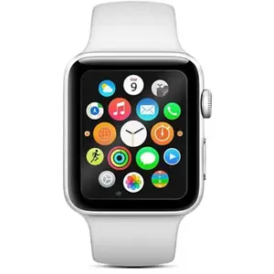 Protection écran en verre trempé QDOS Optiguard pour Apple Montre Séries 3 42 mm Noir pas cher