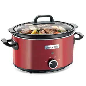 Crock-pot - scv400rd-050 - mijoteuse electrique - rouge 3.5 l pas cher