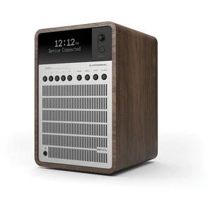 Comparateur de prix : Revo SuperSignal Radio-réveil Dab+ Bluetooth FM Argent, Walnut/Silver