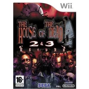 Comparateur de prix : Bigben Jeu de tir Wii - THE HOUSE OF THE DEAD 2 ET 3 RETURN - FPS - PEGI 16+