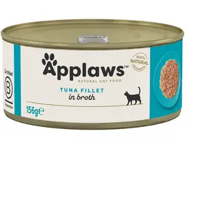 Comparateur de prix : Lot Applaws 24 x 156 g pour chat - filet de thon