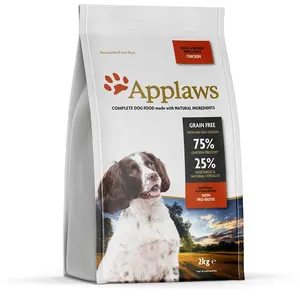 Comparateur de prix : Applaws Adult Small & Medium Breed, poulet pour chien - 2 kg
