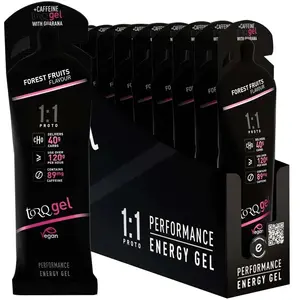 Torq Boîte De Gels énergétiques 1:1 Proto Fruits Des Bois 60g 12 Unité... pas cher