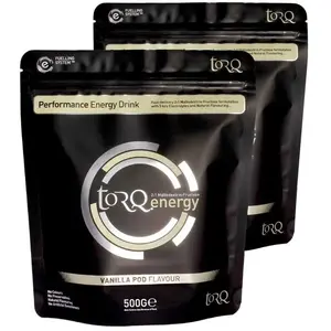 Torq X2 Energy Drink Natural Vanilla Pod   Noir, 500 gVendu paramazon