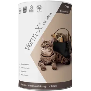 Verm-X Friandises pour le Soin Intestinal pour Chat 60 gVendu parzooplus