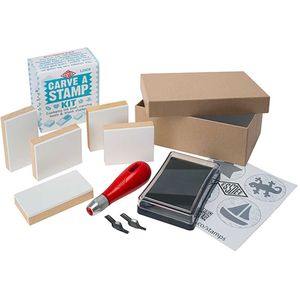 Comparateur de prix : Essdee 9, 5 x 14, 5 x 505 cm Kit "CARVE A" Stamp - Rouge