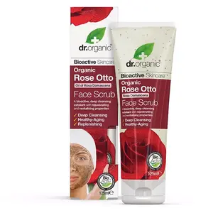 Comparateur de prix : Dr. Organic Soin Exfoliant Visage à la Rose Bio 125 ml