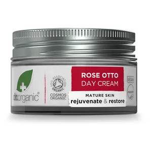 Comparateur de prix : Dr. Organic Crème de Jour à la Rose Bio 50 ml