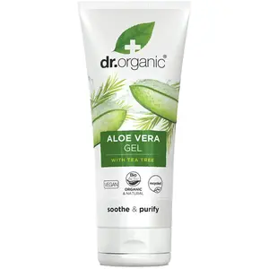 Comparateur de prix : Dr.Organic Gel d'aloe vera bio à l'arbre à thé 200 ml