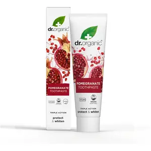 Dr.Organic Dr Organic Pomegranate Dentifrice 100ml pas cher