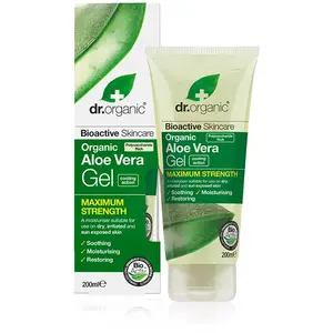 Dr. Organic - Aloe Vera Gel Crème et lait hydratant 200 ml female pas cher