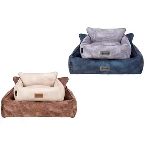 Lit pour chien Kensington m 60x50 cm Gris Scruffs&tramps Gris