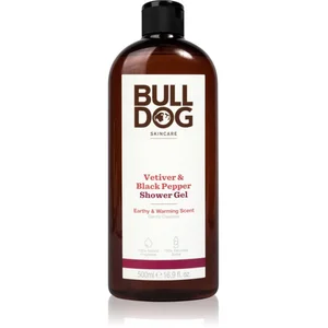Bulldog Vetiver and Black Pepper gel de douche pour homme 500 ml