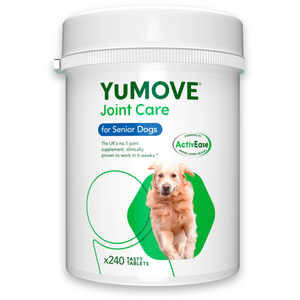 Comparateur de prix : 240x Senior YuMOVE Lintbells Supplément pour les articulations du chie...