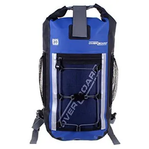 Overboard Pro-Sports Waterproof Backpack Sac étanche Mixte Adulte, Bleu, 20 L pas cher