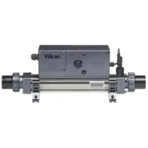 Comparateur de prix : Habitat et Jardin Réchauffeur Vulcan ANALOGUE Titane 12kW Tri piscine hors-sol et enterrée