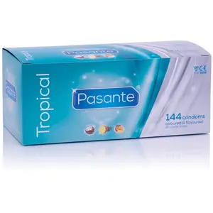 Comparateur de prix : Préservatifs Pasante Tropical 144 pièces
