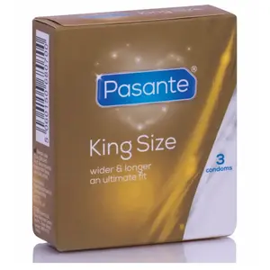 Comparateur de prix : Préservatifs King Size Naturels - 3 Unités Pasante