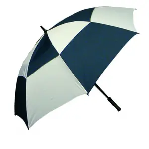LONGRIDGE Parapluie de Golf Coupe-Vent de Luxe Bleu Royal/BlancVendu paramazon