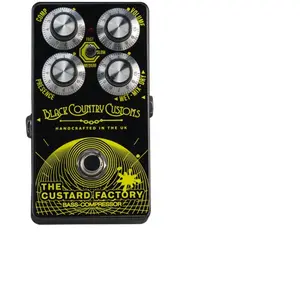 Comparateur de prix : Laney THE CUSTARD FACTORY - Pédale de compression basse - Noir et jaune