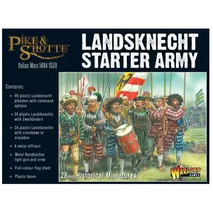 Landsknecht Starter Army  - Warlord Games Jeux de figurines (boîtes de base)  - 209916002 Vendu paramazon