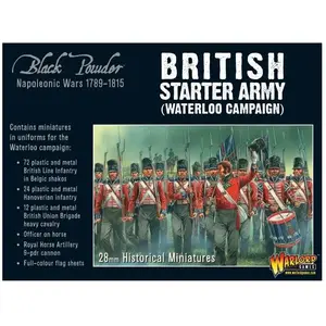 Armée de départ britannique napoléonienne (campagne de Waterloo)  - Warlord Games Jeux de figurines (boîtes de base)  - 309911005 Vendu paramazon
