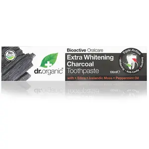 Comparateur de prix : Dr. Organic Charcoal Toothpaste 100 ml
