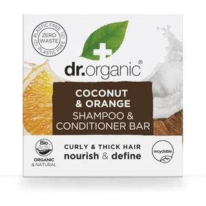 Comparateur de prix : Dr. Organic Coco Orange Shampooing Après Shampooing Solide 75g