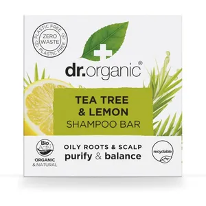 Comparateur de prix : DR ORGANIC Shampoing solide Arbre À Thé Et Citron 75 gr