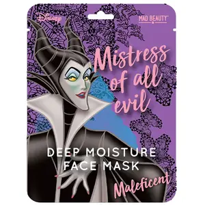 Mad Beauty - Disney Villains Masque pour le visage Maléfique - Parfum Thé Vert - 25 ml
