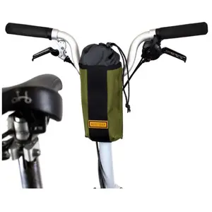Comparateur de prix : Sacoche de guidon pour velo pliant restrap city stem bag vert olive