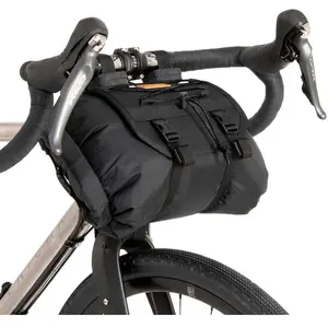Comparateur de prix : Restrap - Bar Bag Holster With 14L Dry Bag - Sacoche de guidon taille 14 l, noir