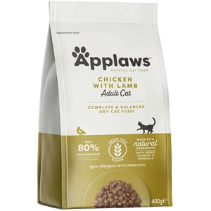 Comparateur de prix : Applaws - Natural - Croquettes pour chat adulte - Croquettes de poulet et d'agneau - 400 g
