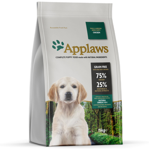 Comparateur de prix : Applaws Puppy Small & Medium Breed, poulet pour chien - 15 kg