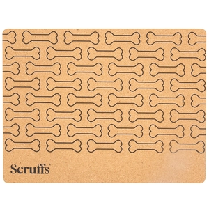 Dessous de Gamelle en Liège - Scruffs Os - 40 x 30 cm pas cher