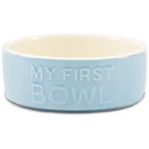 Gamelle Chien   Scruffs Ma première gamelle bleu   Ø 13 x 5 cm pas cher
