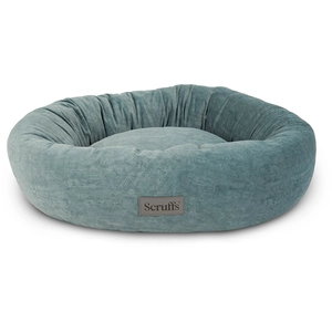 Couchage Chien - Scruffs Donut Oslo Taille XXL Vert - Ø 85 cm pas cher