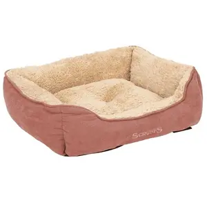 Couchage Chien - Scruffs Corbeille Cosy Taille XL Terracotta - 90 x 70... pas cher