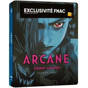 ALL THE ANIME Arcane - League Of Legends Saison 1 Édition Spéciale Fnac Steelbook Blu-ray 4K Ultra HD