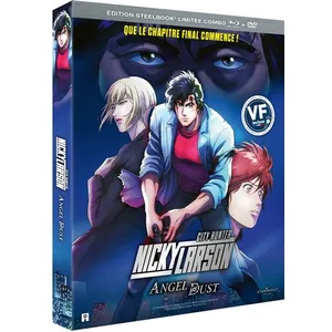 Alltheanime Nicky Larson - City Hunter : Angel Dust Steelbook Combo Blu-ray DVD pas cher