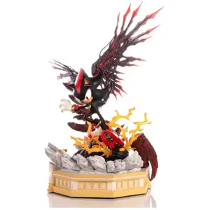 Figurine Sonic X Shadow Generations statuette Shadow Evolved 58 cm  - First 4 Figures Figurine Sonic The Hedgehog  - F4FSNGSHST Vendu par1001hobbies