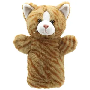 The Puppet Company Cat (Ginger) - Puppet Buddies - Animal Hand Puppet pas cher