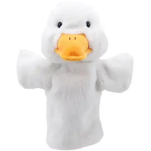 The Puppet Company - Duck - Puppet Buddies - Animal Hand Puppet pas cher