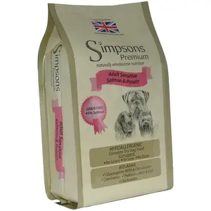 Simpsons Premium SIMPSON DOG SENS SAL&POT 12KG pas cher