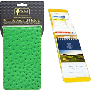 Comparateur de prix : ON PAR Porte-carte de score Ostrich Golf, vert/jaune