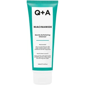Q+A Nettoyant exfoliant - Niacinamide - Visage - 125 ml pas cher