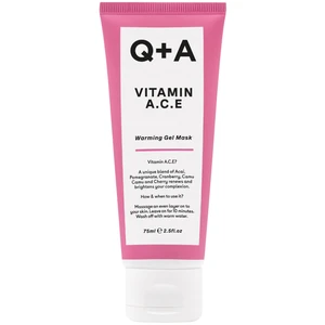 Masque Gel Thermo-chauffant Vitamin A.C.E Q+A 75ML pas cher