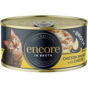 Encore 16 x 70 g boîtes pour chat - blanc de poulet, fromage pas cher